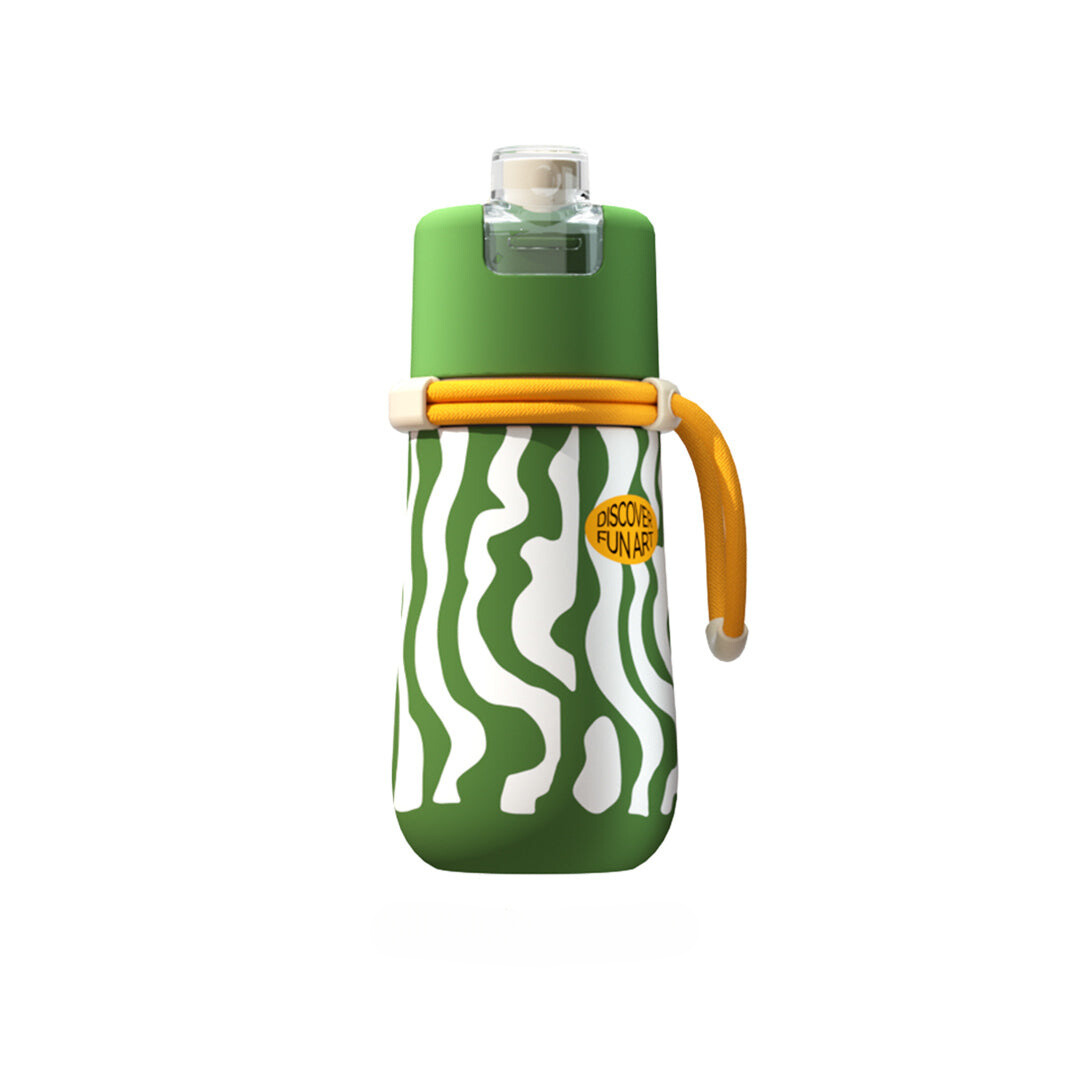 Vėsinanti 2in1 gertuvė su purškikliu - Water Green
